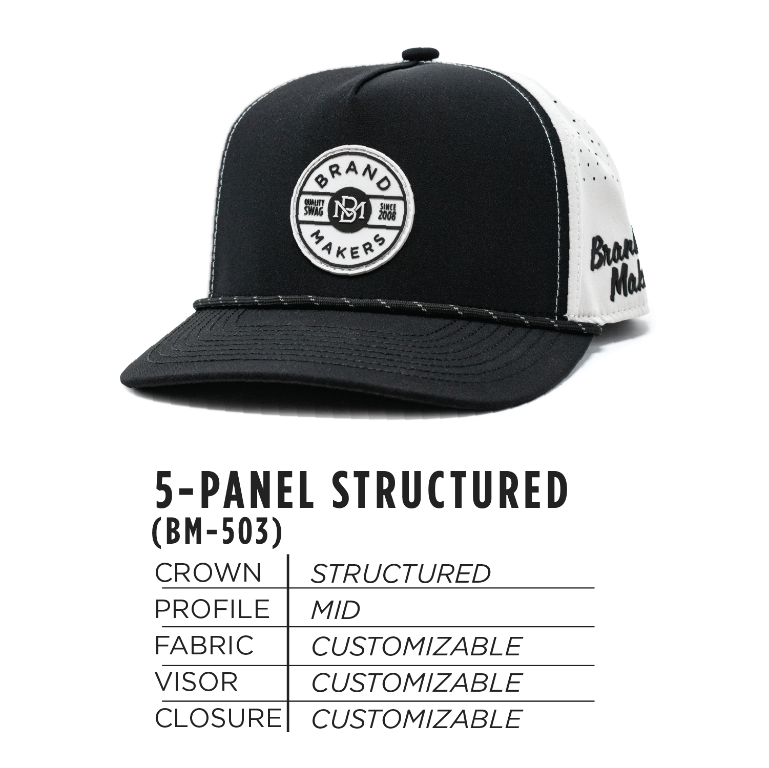 BM 503 BWCircle Perf Rope